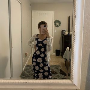 So floral print maxi dresses